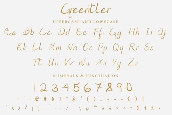 Greentler Font - Preview 6