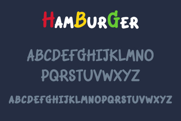 Hamburger Font - Preview 2