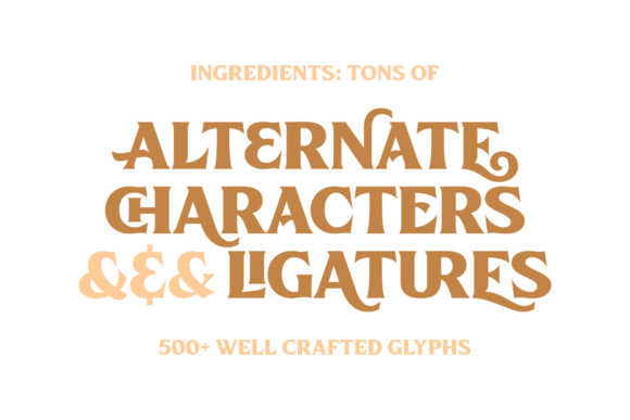 Killarney Font PNG with transparent background - Preview 1