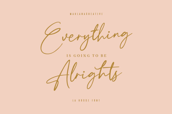 La Rosse Font PNG with transparent background - Preview 1