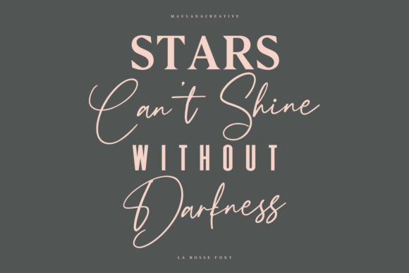 La Rosse Font PNG with transparent background - Preview 5