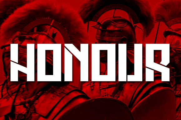 Legionary Font PNG with transparent background - Preview 1