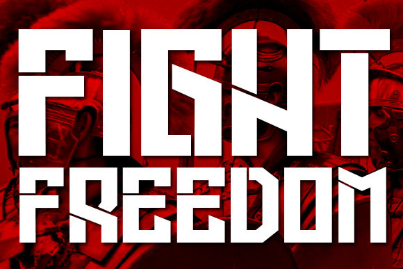 Legionary Font PNG with transparent background - Preview 4