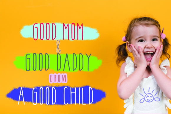 Little Pinky Font PNG with transparent background - Preview 2