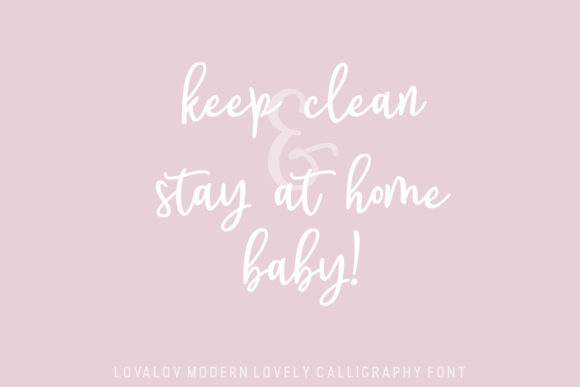 Lovalov Font PNG with transparent background - Preview 4
