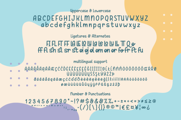 Lovely Crafter Font PNG with transparent background - Preview 1