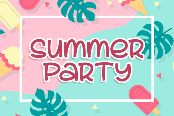 Lovely Creamy Font PNG with transparent background - Preview 3