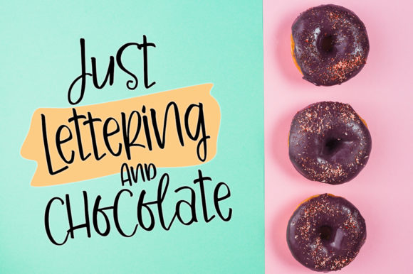 Milkimo Cheesecake Font PNG with transparent background - Preview 3
