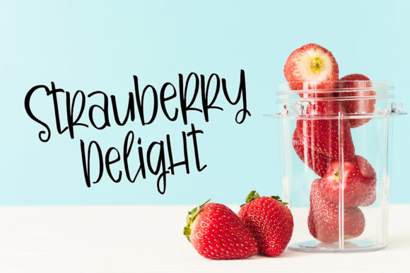 Milkimo Cheesecake Font PNG with transparent background - Preview 4