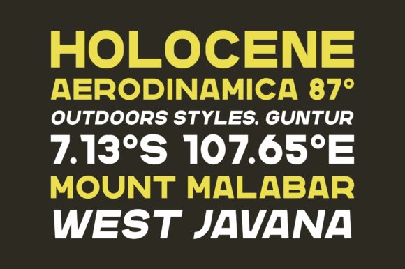 Nersans Font PNG with transparent background - Preview 2