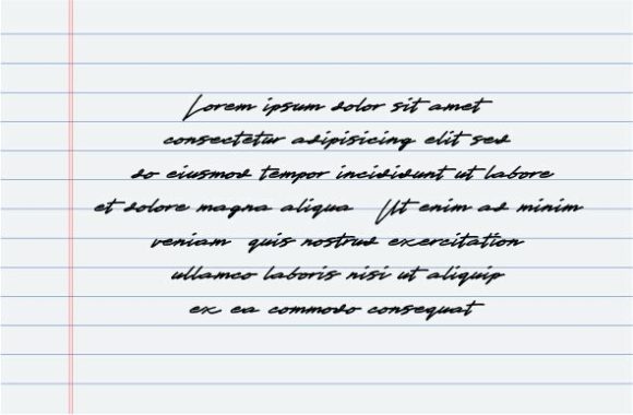 Obey Signature Font PNG with transparent background - Preview 3