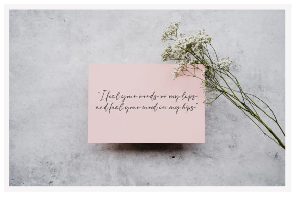 Safina Bralyn Font PNG with transparent background - Preview 1