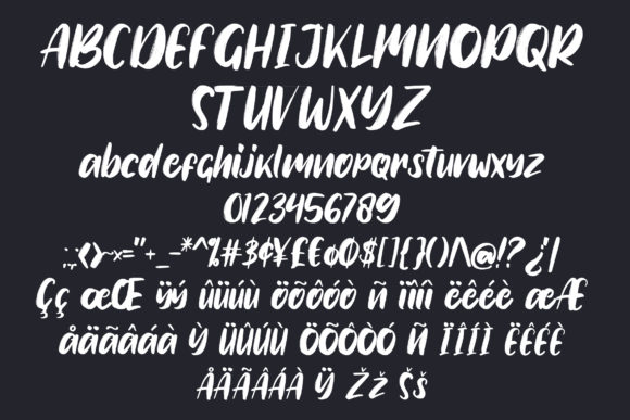 Slapstick Font PNG with transparent background - Preview 5