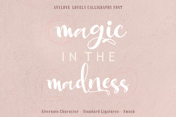 Anylove Font - Preview 4