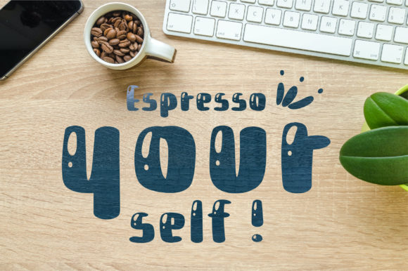 Bubble Milk Tea Font - Preview 6