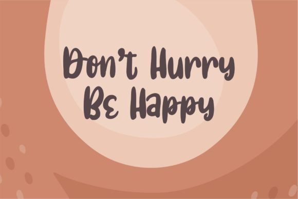 Agile Sloth Font PNG with transparent background - Preview 3
