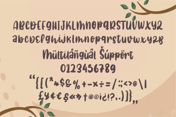 Agile Sloth Font PNG with transparent background - Preview 5