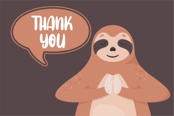 Agile Sloth Font PNG with transparent background - Preview 6