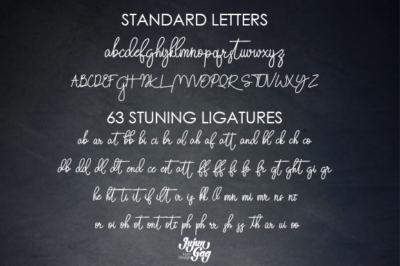 Attachment Font - Preview 4