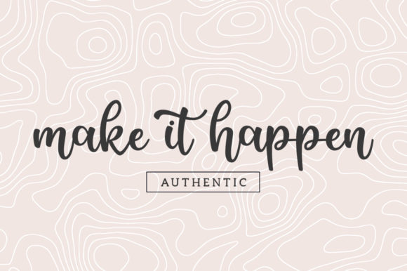 Authentic Font - Preview 1