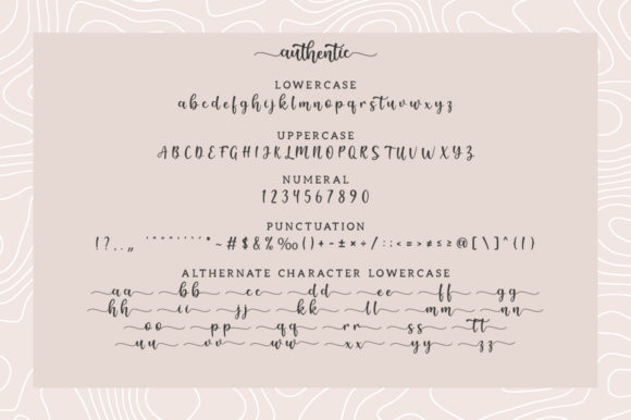 Authentic Font - Preview 4