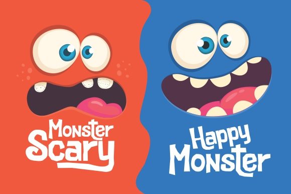 Cutenes Monster Font - Preview 1