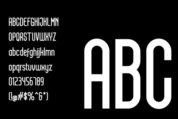 Delvon Font PNG with transparent background - Preview 2