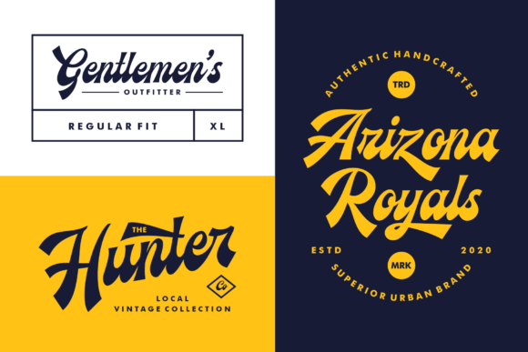 Ecentric Font - Preview 4