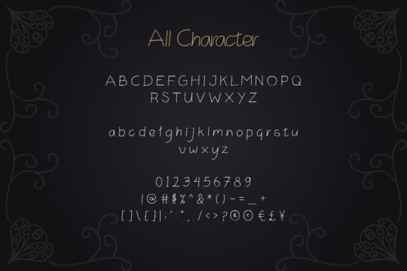 Gorgeous Font - Preview 1