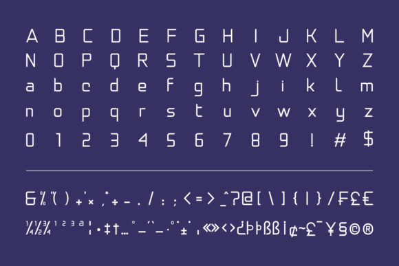 Natalisa Font font preview - 6