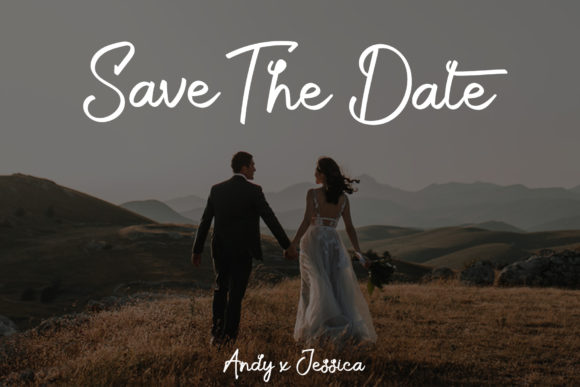 Agatha Salting Font - Preview 4