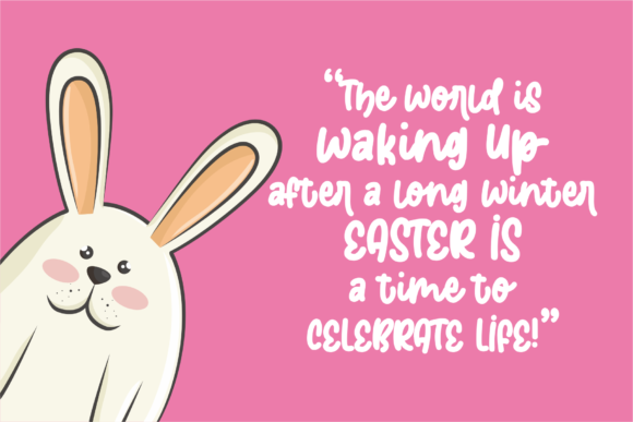Easter Bunnies Font - Preview 2
