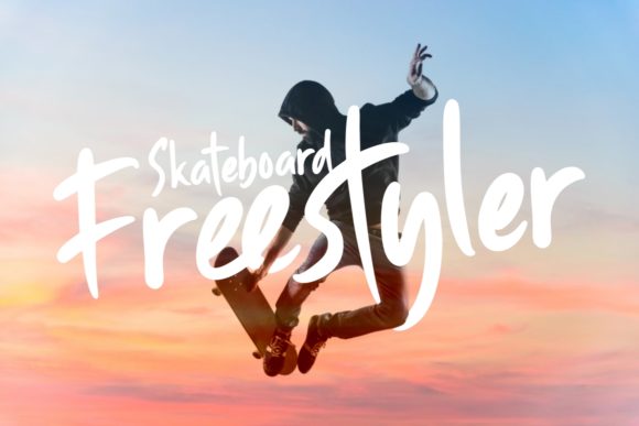 Smooth Butter Font PNG with transparent background - Preview 3