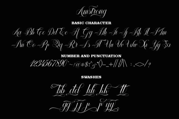 Amstrong Font - Preview 4