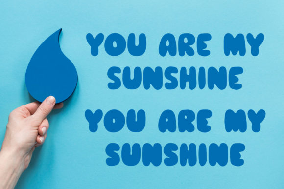 Awesome Bubble Font - Preview 3