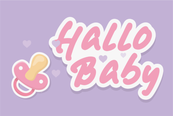 Babies Shower Font - Preview 4