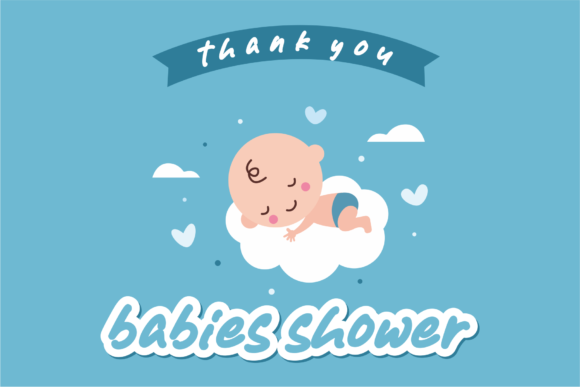 Babies Shower Font - Preview 6