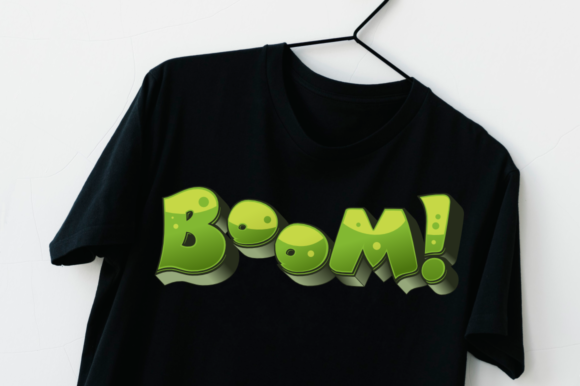 Big Party O2 Green Font - Preview 2