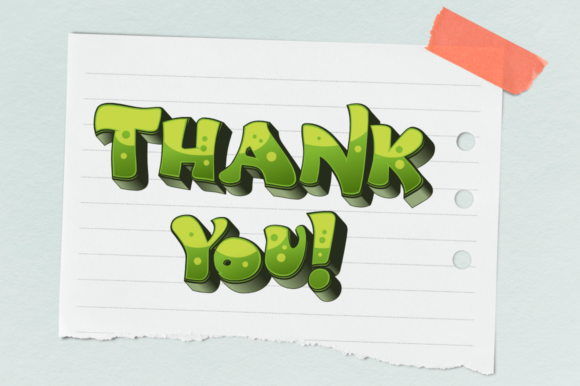 Big Party O2 Green Font - Preview 5
