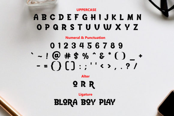Blora Font - Preview 1