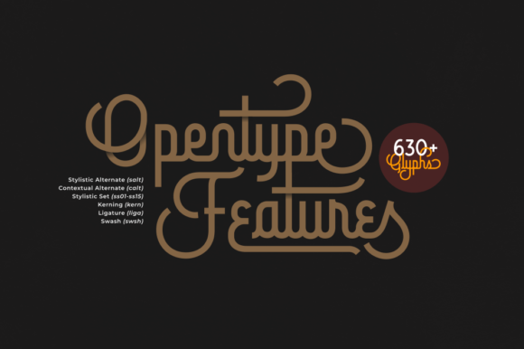 Brotherline Font - Preview 2