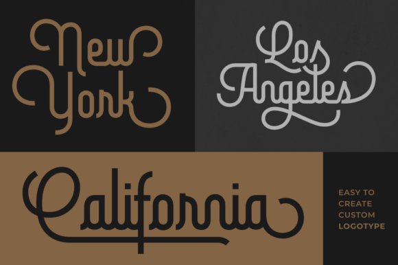 Brotherline Font - Preview 3