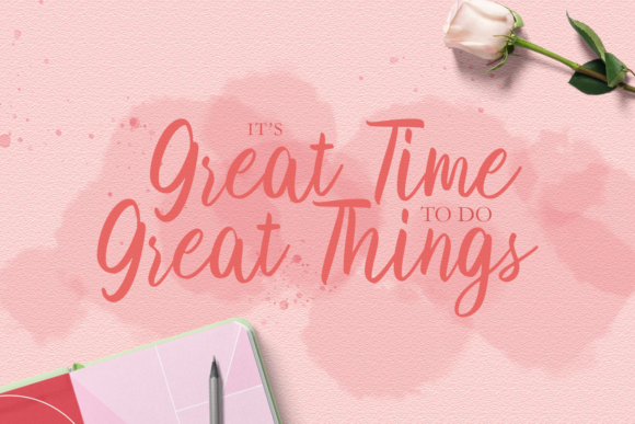 Butterlove Font - Preview 1