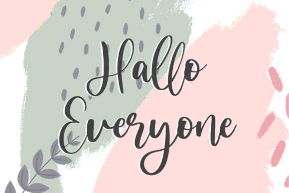 Dandelion Font - Preview 1