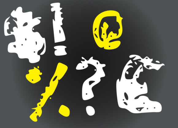 Dead Print Font - Preview 2