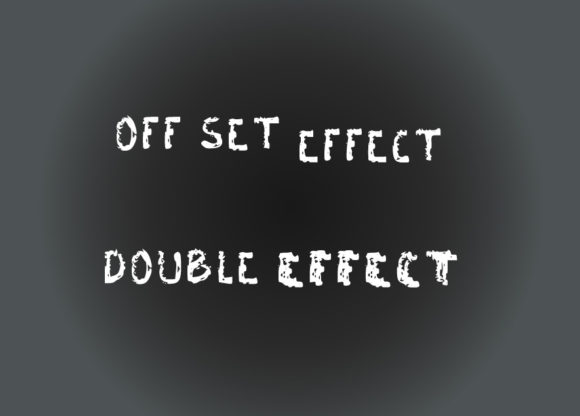 Dead Print Font - Preview 4