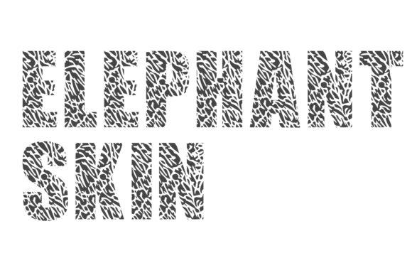 Elephant Skin Font - Preview 3