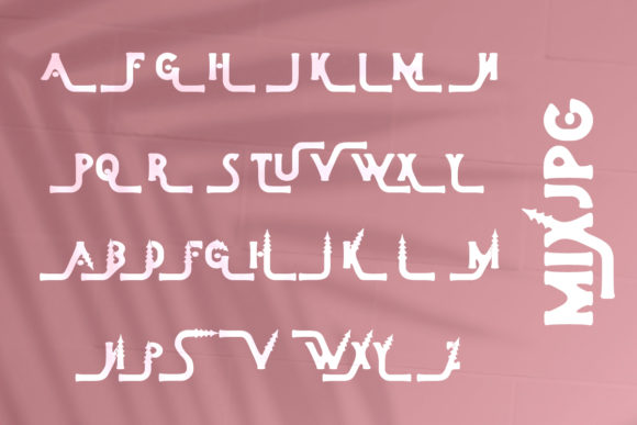 Foturest Font PNG with transparent background - Preview 1