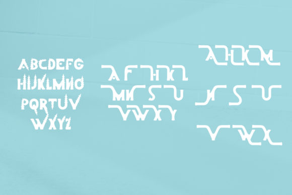 Foturest Font PNG with transparent background - Preview 2