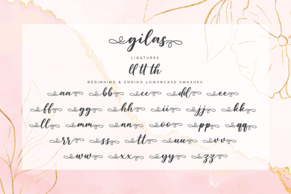 Gilas Font - Preview 4